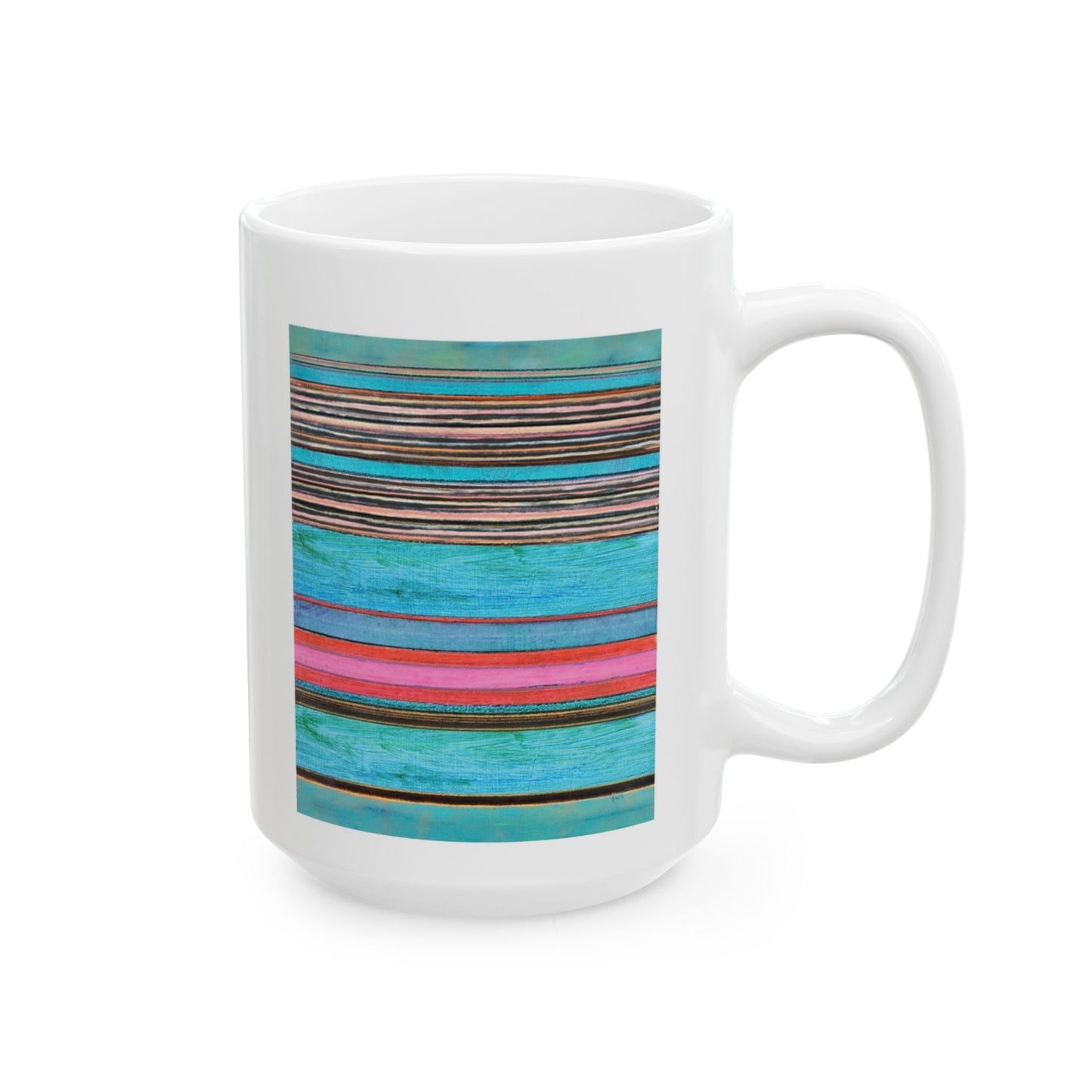 Original fine art Ceramic Mug, (11oz, 15oz) Unique gift by Joan Gold