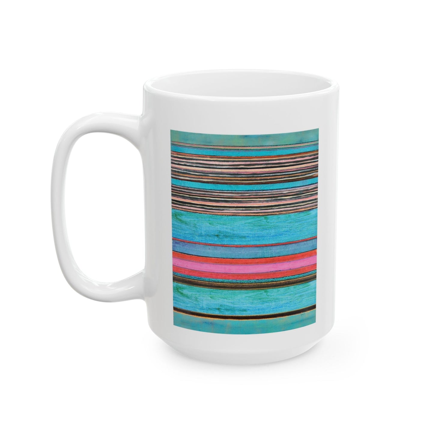 Original fine art Ceramic Mug, (11oz, 15oz) Unique gift by Joan Gold