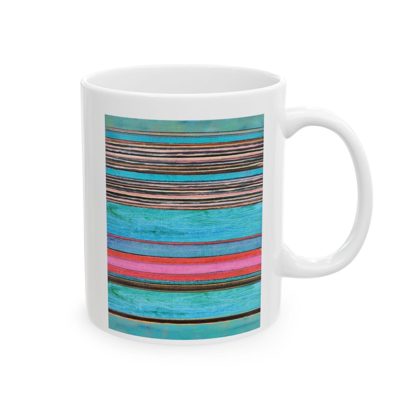 Original fine art Ceramic Mug, (11oz, 15oz) Unique gift by Joan Gold