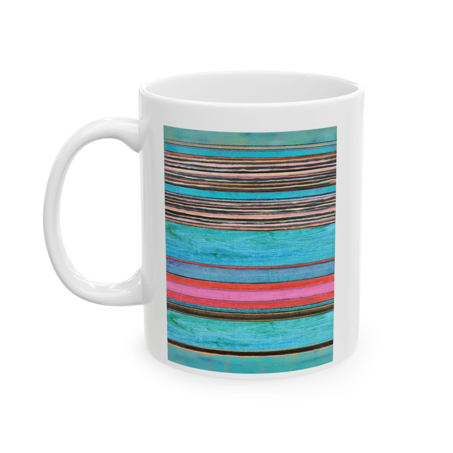 Original fine art Ceramic Mug, (11oz, 15oz) Unique gift by Joan Gold